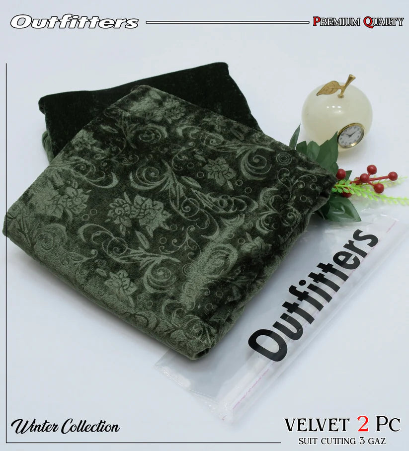 OUTFITTERS KOREAN VALVET 2PC VL-4004
