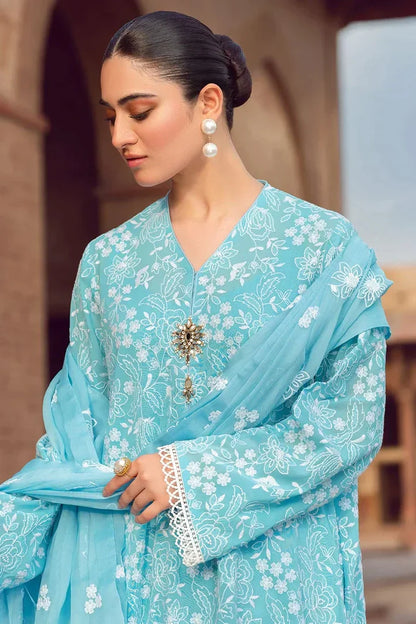 LAWN SUMMER 3PC EMBROIDERED ZB-7057