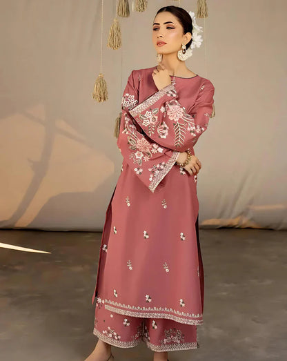 KHADDI PREMIUM LAWN 2PC ZB 9005
