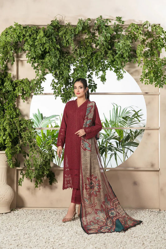 AGHA NOOR PREMIUM LAWN 3PC ZB 9036