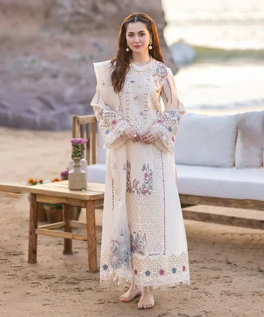 QALAMQAR PREMIUM LAWN 3PC ZB 9070