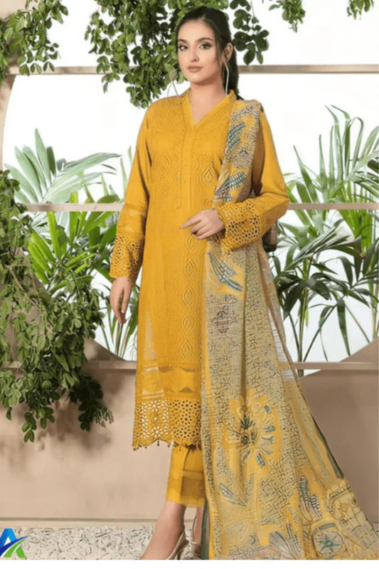 AGHA NOOR PREMIUM LAWN 3PC ZB 9037