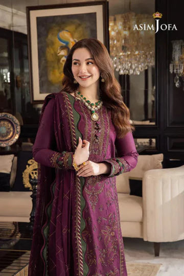 LAWN SUMMER 3PC EMBROIDERED ZB-7007