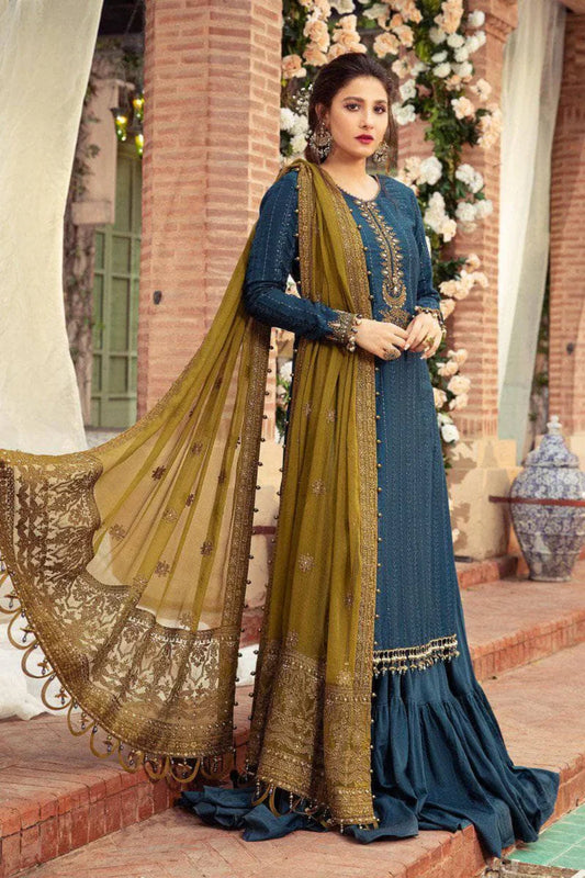 MARIA B PREMIUM LAWN 3PC ZB 9035
