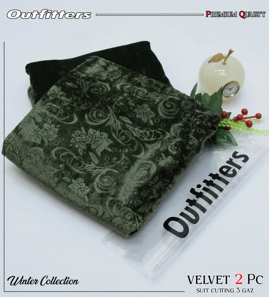 OUTFITTERS KOREAN VALVET 2PC VL-4004