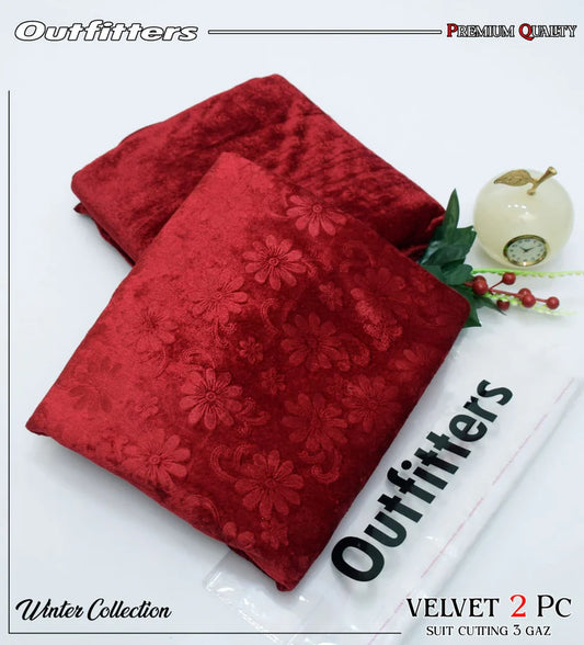 OUTFITTERS KOREAN VALVET 2PC VL-4008