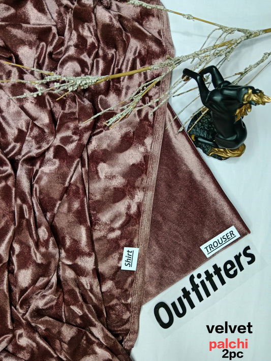 OUTFITTERS SHINING PLACHI-VALVET 2PC VL-9026